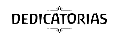 Dedicatorias
