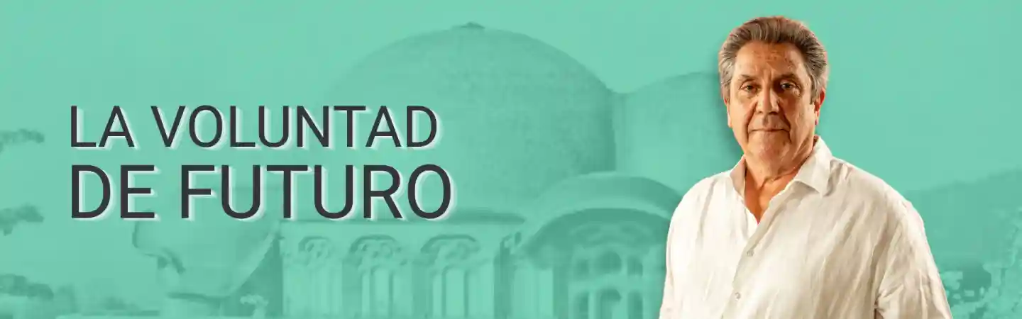 Banner del Retiro Antroposófico con Joan Melé 2026 sobre la voluntad de futuro